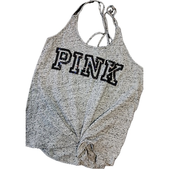 PINK extra bling tank top oversized xs - Picture 1 of 8